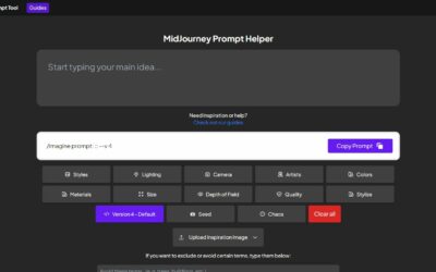 MidJourney Prompt Helper