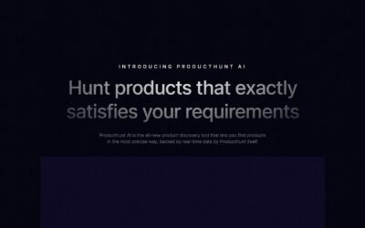 Producthunt AI