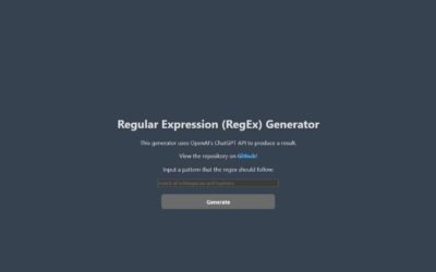 RegEx Generator