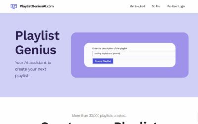 PlaylistGenius AI